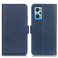 Coque Portefeuille Livre Cuir Etui Clapet M15L pour Realme GT Neo 3T 5G Bleu