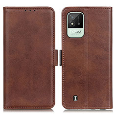 Coque Portefeuille Livre Cuir Etui Clapet M15L pour Realme Narzo 50i Marron