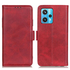 Coque Portefeuille Livre Cuir Etui Clapet M15L pour Realme V25 5G Rouge