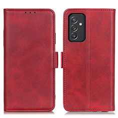 Coque Portefeuille Livre Cuir Etui Clapet M15L pour Samsung Galaxy A15 4G Rouge