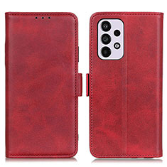 Coque Portefeuille Livre Cuir Etui Clapet M15L pour Samsung Galaxy A33 5G Rouge