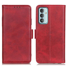 Coque Portefeuille Livre Cuir Etui Clapet M15L pour Samsung Galaxy F23 5G Rouge