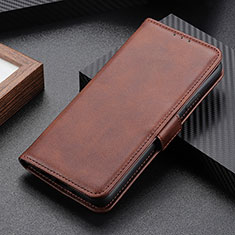 Coque Portefeuille Livre Cuir Etui Clapet M15L pour Samsung Galaxy S21 Ultra 5G Marron