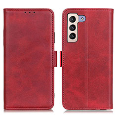 Coque Portefeuille Livre Cuir Etui Clapet M15L pour Samsung Galaxy S24 5G Rouge