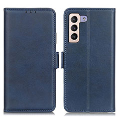 Coque Portefeuille Livre Cuir Etui Clapet M15L pour Samsung Galaxy S25 5G Bleu