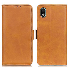 Coque Portefeuille Livre Cuir Etui Clapet M15L pour Sony Xperia Ace III Brun Clair