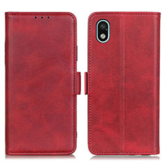 Coque Portefeuille Livre Cuir Etui Clapet M15L pour Sony Xperia Ace III Rouge