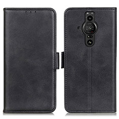 Coque Portefeuille Livre Cuir Etui Clapet M15L pour Sony Xperia PRO-I Noir