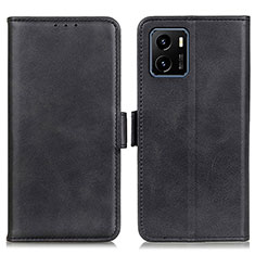 Coque Portefeuille Livre Cuir Etui Clapet M15L pour Vivo iQOO U5x Noir