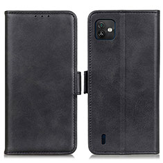 Coque Portefeuille Livre Cuir Etui Clapet M15L pour Wiko Y82 Noir