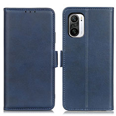 Coque Portefeuille Livre Cuir Etui Clapet M15L pour Xiaomi Mi 11X Pro 5G Bleu