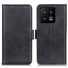 Coque Portefeuille Livre Cuir Etui Clapet M15L pour Xiaomi Mi 13 5G Noir