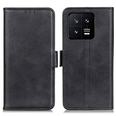 Coque Portefeuille Livre Cuir Etui Clapet M15L pour Xiaomi Mi 13 Pro 5G Noir