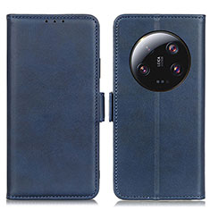 Coque Portefeuille Livre Cuir Etui Clapet M15L pour Xiaomi Mi 13 Ultra 5G Bleu