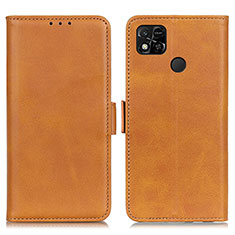 Coque Portefeuille Livre Cuir Etui Clapet M15L pour Xiaomi POCO C31 Brun Clair