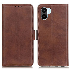 Coque Portefeuille Livre Cuir Etui Clapet M15L pour Xiaomi Poco C50 Marron