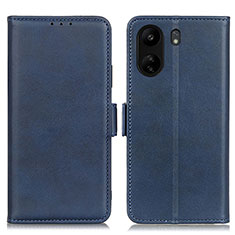 Coque Portefeuille Livre Cuir Etui Clapet M15L pour Xiaomi Poco C65 Bleu