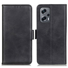 Coque Portefeuille Livre Cuir Etui Clapet M15L pour Xiaomi Poco X4 GT 5G Noir