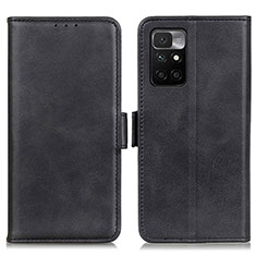 Coque Portefeuille Livre Cuir Etui Clapet M15L pour Xiaomi Redmi 10 (2022) Noir