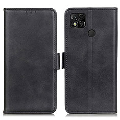 Coque Portefeuille Livre Cuir Etui Clapet M15L pour Xiaomi Redmi 9 Activ Noir