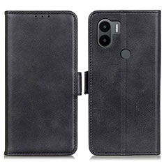 Coque Portefeuille Livre Cuir Etui Clapet M15L pour Xiaomi Redmi A1 Plus Noir