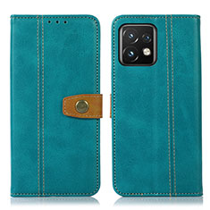 Coque Portefeuille Livre Cuir Etui Clapet M16L pour Motorola Moto Edge 40 Pro 5G Vert