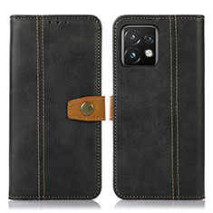 Coque Portefeuille Livre Cuir Etui Clapet M16L pour Motorola Moto Edge Plus (2023) 5G Noir