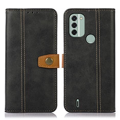 Coque Portefeuille Livre Cuir Etui Clapet M16L pour Nokia C31 Noir