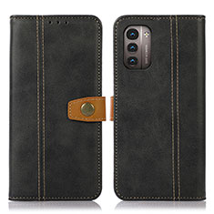 Coque Portefeuille Livre Cuir Etui Clapet M16L pour Nokia G11 Noir