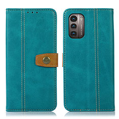 Coque Portefeuille Livre Cuir Etui Clapet M16L pour Nokia G11 Vert