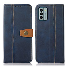 Coque Portefeuille Livre Cuir Etui Clapet M16L pour Nokia G22 Bleu