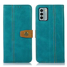 Coque Portefeuille Livre Cuir Etui Clapet M16L pour Nokia G22 Vert