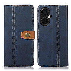 Coque Portefeuille Livre Cuir Etui Clapet M16L pour OnePlus Nord CE 3 Lite 5G Bleu