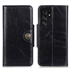 Coque Portefeuille Livre Cuir Etui Clapet M16L pour Samsung Galaxy S24 Ultra 5G Noir