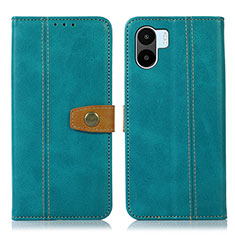 Coque Portefeuille Livre Cuir Etui Clapet M16L pour Xiaomi Poco C51 Vert