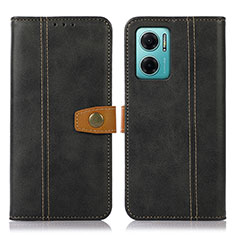 Coque Portefeuille Livre Cuir Etui Clapet M16L pour Xiaomi Redmi 11 Prime 5G Noir