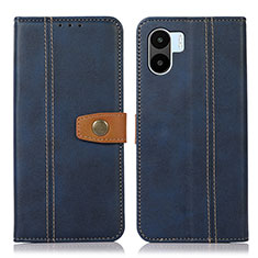 Coque Portefeuille Livre Cuir Etui Clapet M16L pour Xiaomi Redmi A2 Plus Bleu