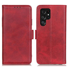 Coque Portefeuille Livre Cuir Etui Clapet M29L pour Samsung Galaxy S23 Ultra 5G Rouge