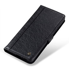 Coque Portefeuille Livre Cuir Etui Clapet ML10 pour Xiaomi Redmi K40 Pro+ Plus 5G Noir