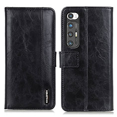 Coque Portefeuille Livre Cuir Etui Clapet ML11 pour Xiaomi Mi 10S 5G Noir