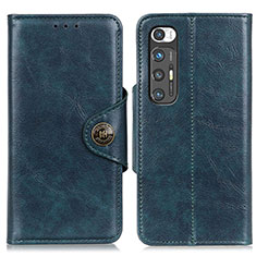 Coque Portefeuille Livre Cuir Etui Clapet ML12 pour Xiaomi Mi 10S 5G Bleu