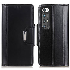 Coque Portefeuille Livre Cuir Etui Clapet ML13 pour Xiaomi Mi 10S 5G Noir