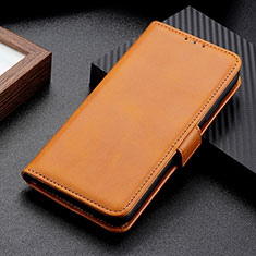 Coque Portefeuille Livre Cuir Etui Clapet ML15 pour Xiaomi Redmi K40 5G Brun Clair