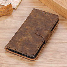 Coque Portefeuille Livre Cuir Etui Clapet ML3 pour Xiaomi Redmi K40 Pro+ Plus 5G Marron