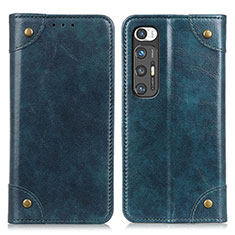 Coque Portefeuille Livre Cuir Etui Clapet ML4 pour Xiaomi Mi 10S 5G Bleu