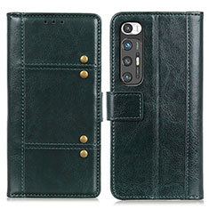 Coque Portefeuille Livre Cuir Etui Clapet ML6 pour Xiaomi Mi 10S 5G Vert