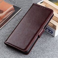 Coque Portefeuille Livre Cuir Etui Clapet ML7 pour Google Pixel 7a 5G Marron