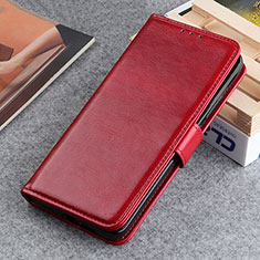 Coque Portefeuille Livre Cuir Etui Clapet ML7 pour Google Pixel 7a 5G Rouge