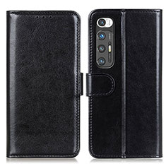 Coque Portefeuille Livre Cuir Etui Clapet ML7 pour Xiaomi Mi 10S 5G Noir