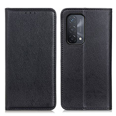 Coque Portefeuille Livre Cuir Etui Clapet N01P pour Oppo A93 5G Noir